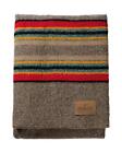 Pendleton Yakima Camp Thick Warm Wool Indoor Outdoor Twin, Mineral Umber