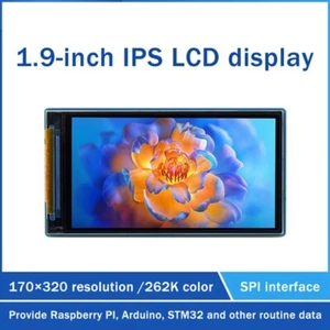 1.9 Inch IPS Color LCD Display Module 170X320 Pixels SPI Interface 262K6680 - Picture 1 of 10