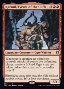 Kazuul, Tyrant of the Cliffs x1 - Commander: Commander Legends: Battle for Baldu - Picture 1 of 1