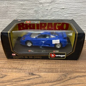 Diecast Bburago BLUE 1991 BUGATTI EB 110 1:24 Scale #1535 - Picture 1 of 6