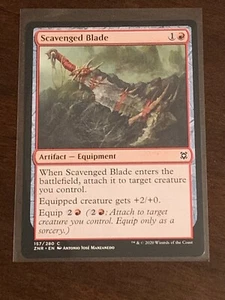 Magic the Gathering Zendikar Rising Scavenged Blade - Picture 1 of 2