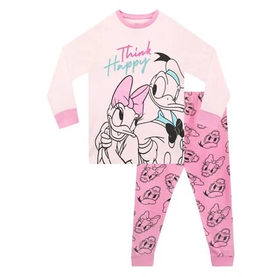 Conjunto de pijamas Daisy Duck niños niñas 18-24 meses 2-8 años ropa de salón pijamas Foto 1 de 4