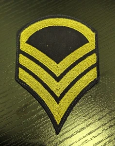 Genuine WW2 US Army Staff Sergeant Stripes/chevrons badge - Picture 1 of 1