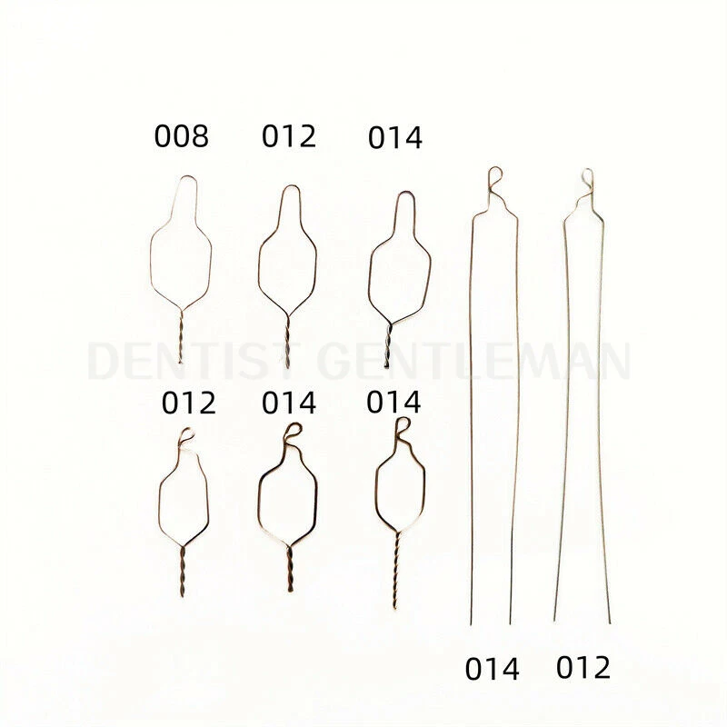 Dental Ortho Preformed Ligature Wire Kobayashi Ligatures Ties Bracket