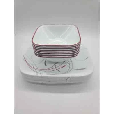¡Nuevo! Juego de 8 platos de cena Corelle Splendor 8 cuencos de cereal 16 piezas Foto 1 de 4
