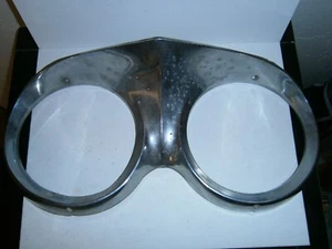 1959 60 Cadillac Head Light Lamp Bezel Trim Chrome - Picture 1 of 6
