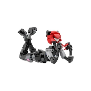 MOC: Micro Female Robot with Cat Ears Building Toys Set 231 Pieces Good Quality - Picture 1 of 8