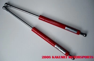 2004-2008 JUEGO AMORTIGUADOR CAPÓ PARA MAZDA3 MAZDA 5 PUERTAS REVESTIMIENTO ROJO PINTURA ANTIOXIDANTE Foto 1 de 4