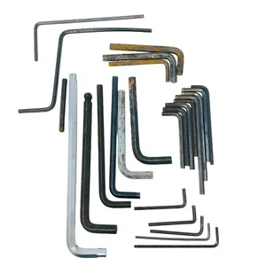 24 Pcs Unbranded Ball Point end Long Arm Hex Keys, Wrench Set - Picture 1 of 11