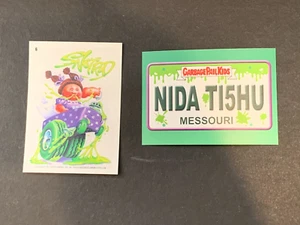 2020 Garbage Pail Kids Krashers GPK Snot Rod #6 License Plate Card - Picture 1 of 1