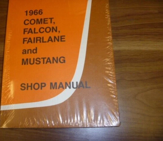 Ford Falcon 1966 manual de reparación de taller Foto 1 de 1