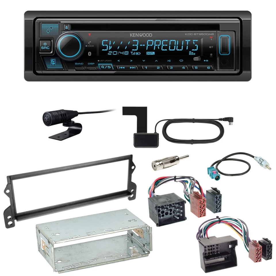 Kenwood KDC-BT950DAB Bluetooth Digitalradio CD Einbauset für MINI R50 R52 R53 - Bild 1 von 1