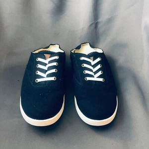 Spenco Orthotic Canvas Mules Women NEW Santa Rosa Peacoat Navy Blue 9.5D Cover - Picture 1 of 23