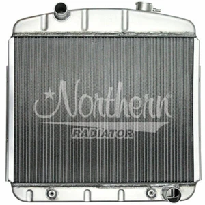 1957 Chevrolet Bel-Air with an Inline 6 Big Block New Aluminum Radiator 205248 - Foto 1 di 2