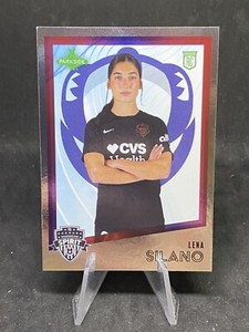 Lena Silano RC 2023 Parkside NWSL FOIL SP Rookie Card #1 Washington Spirit