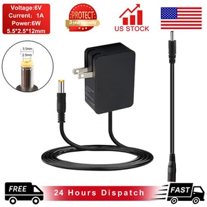 Cargador adaptador 6V CA DC para monitor de presión arterial digital Omron fuente de alimentación - Imagen 1 de 10