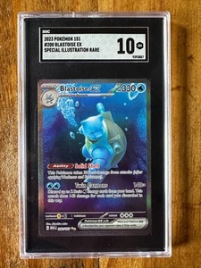 Pokemon TCG - ENGLISCH 151 - BLASTOISE EX 200/165 - SGC 10 - Bild 1 von 2