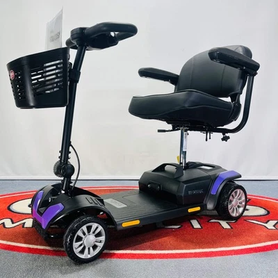2024 Ex-Demo X-Go Cosmic 4mph Boot Portable Mobility Scooter Buggy (Purple) - Image 1 of 4