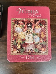 Hallmark Springbok Victorian Angels Puzzle 500 pcs. Collectible Tin 1994 Sealed - Picture 1 of 4