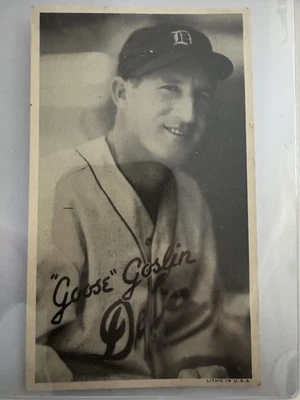 Goose Goslin 1936 Goudey Wide Pen HOF - Image 1 of 2