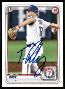 2020 Bowman TEKOAH ROBY Signed Card autograph auto RANGERS CARDINALS RC - Picture 1 of 1