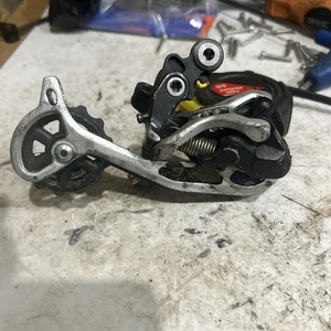 Desviador trasero Shimano Deore XT Shadow 9 velocidades RD-M772 jaula larga MTB/grava - Imagen 1 de 5