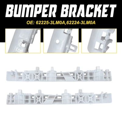 2X For 2013-2021 Nissan NV200 Left Right Side Front Bumper Support Brackets EAH - Image 1 of 4