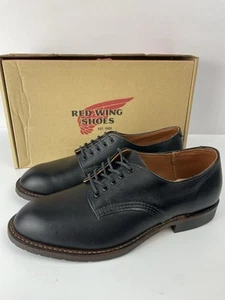 Red Wing Heritage 9047 Beckman Oxford Black Featherstone Mens Size 8.5 D USA - Picture 1 of 16