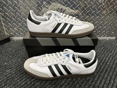 Size 12.5 - adidas Samba ADV - Cloud White / Core Black / Gum - Mens - GZ8477 - Image 1 of 4