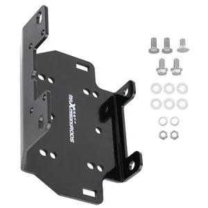 Front Winch Mount Brackets Kit For Yamaha Grizzly / Kodiak 700 16-24 Heavy Duty - Picture 1 of 17