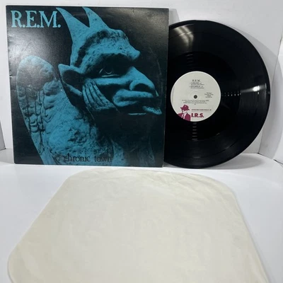R.E.M. - CRONIC TOWN EP Vinyl 1982 IRS SP 70502  NM / VG+ - Image 1 of 4