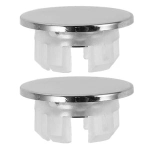 2 Piezas Agujero de Desbordamiento Cobre Enchufe Cubierta Lavabo Fregadero Accesorios - Imagen 1 de 12