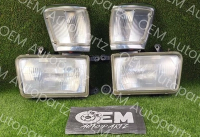 Toyota 4Runner 1992-1995 Headlights Set With Parking Lights OEM JDM :Fits Surf - Image 1 of 4