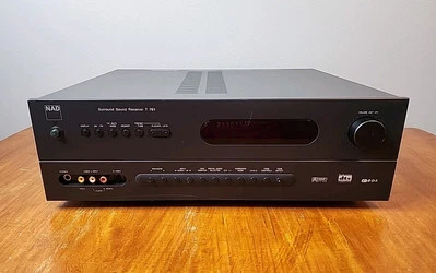 NAD T761 Surround Sound Receiver Home Theater 5.1 Channel T-761 *Parts/Repair* - Image 1 of 4