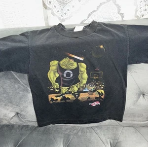 Single Stitch Space Jam T-Shirt Childs Size 7 From 1996 Does Have Ware From Age - Picture 1 of 8