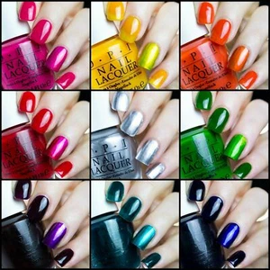 OPI *COLOR PAINTS* Blendable Nail Polish Lacquer Art Design .5 oz PICK COLOR New - Picture 1 of 17