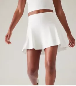 NWT Athleta Ace tennis skort 15.5 inch White Size XS Women’s Athletic Skirt - Picture 1 of 9