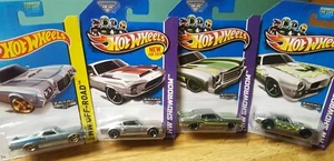 Hot Wheels Zamac Exclusive Lot of 4 '73 Firebird '68 Shelby GT '72 Ranchero  (F) - Picture 1 of 11