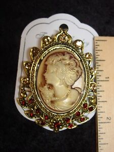 Cameo Broach Pin New Reproductions for Stage Re-enactment Choose