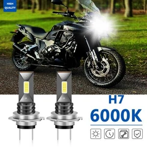 For Honda VFR1200 X F FD  LED Motorcycle Headlight Hi/Lo Beam 6000K White Bulbs - Picture 1 of 12