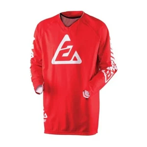 Answer Elite Motocross MX Jersey Solid Shirt Red - Small - Picture 1 of 5