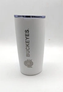 OSU Ohio State Buckeyes - White Tumbler Cup Mug - Picture 1 of 3