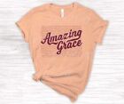 Amazing Grace Graphic Tee, Adult Small