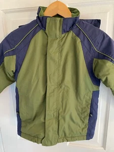 L.L. Bean size S 4 Boys green jacket thinsulate insulation - Picture 1 of 9