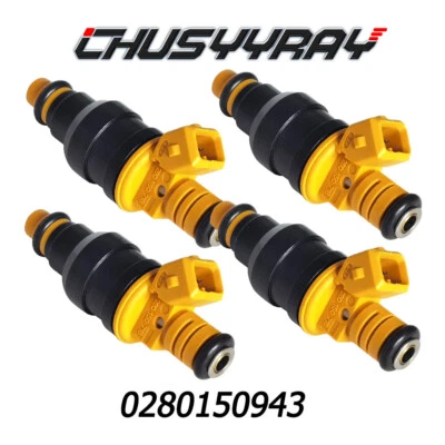 0280150943 4 piezas nueva actualización de inyector de combustible para Lincoln Town Car 1991-1994 4,6 L V8 Foto 1 de 4