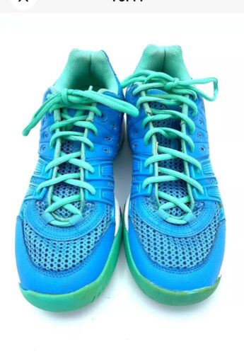 Prince T22 Tennis Woman’s Shoes Sky Blue /Teal Green US10  UK8.0 EU42.0