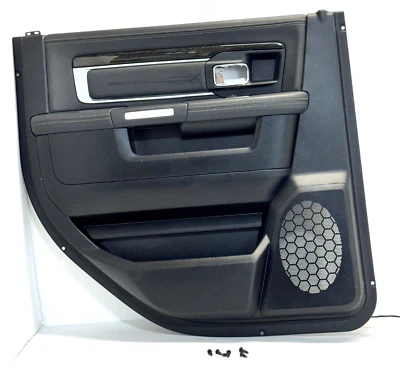 ✅2013-2024 RAM 1500 2500 3500 LIMITED CREW CAB DOOR TRIM PANEL REAR LEFT LH OEM - Image 1 of 4