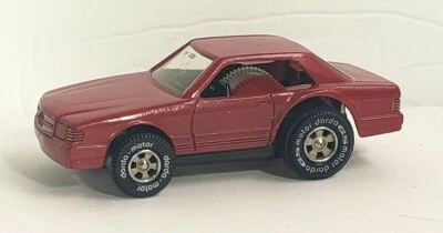 Darda Motor Mercedes Benz 500 SEC Rojo Fricción Pull Back Coche Alemania Occidental Foto 1 de 4