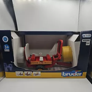 Bruder Round Bale Wrapper with Bales. 1:16. Boxed. Please read - Picture 1 of 7