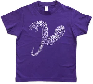 TRIBAL SNAKE Kids Boys T-Shirt Tattoo Oldschool Flash Artist Studio - Picture 1 of 1